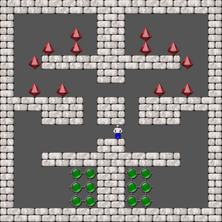 Уровень 48 — Brian Kents Sokoban2Ks Sokoban2K